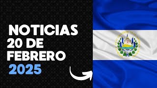 Crisis educativa en El Salvador, noticias 20 de febrero 2025