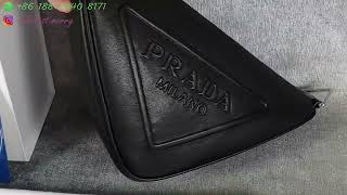 [QC] Prada Canvas Triangle Bag Black