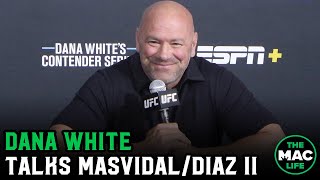 Dana White: Jorge Masvidal wants to defend BMF belt against Nate Diaz; On the line in rematch