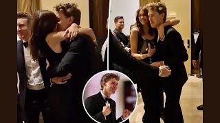 After Austin Butler's Golden Globes 2023 victory, Kaia Gerber and him get intimate
