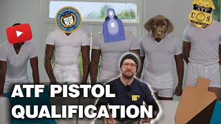 I shoot the ATF Pistol Qualification | Can I save my puppy?