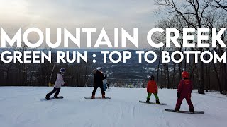 Mountain Creek Green Run Top to Bottom