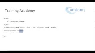 Part 32: Learning Programming (PHP Web Development) - Listing array elements with ForEach