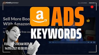 Picking 240 keywords to run Amazon Ads for my book | Paper Tiger at Work (14 Sep 2021 Livestream)