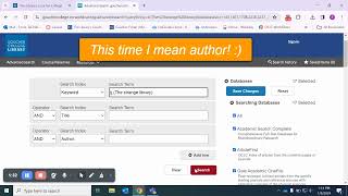 How to find book using WorldCat Discovery, Goucher College Library