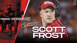 Scott Frost: Nebraska coach previews Northwestern game in Ireland