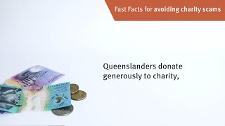 OFT's Fast Facts for avoiding charity scams