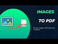 How To Convert Image To PDF In Android Studio 😱😱| Android App Development Tutorial
