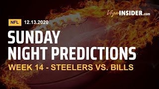 Sunday Night Football Predictions: Week 14 - NFL Picks and Odds - Steelers at Bills