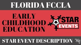 Early Childhood Education STAR Event Description - Florida FCCLA