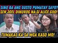 SEN VILLANUEVA DIREKTANG SINUPALPAL ANG PA CUTE NI GUO! SEN HONTIVEROS PINA CONTEMPT NA SI ALICE GUO