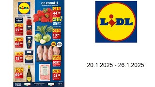 Leták Lidl - 20.1.2025 - 26.1.2025