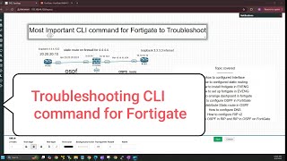 Day 14 FortiGate firewall | Fortigate Troubleshooting For Beginners | Fortigate Command line
