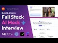 Build & Deploy Full Stack AI Mock Interview App with Next.js | React, Drizzle ORM, Gemini AI, Clerk