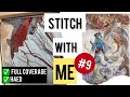 Stitch With Me 9 - Full Coverage HAED Transformations Cross Stitch Flosstube