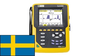 CA8336 Energianalysator - PAT2 - Ladda ned en mätning och skapa en rapport