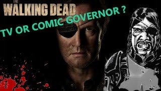 The Walking Dead | Comic Governor vs TV Governor - Which is Better?