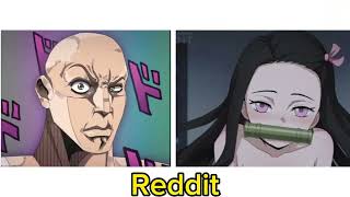 Anime vs Reddit (The Rock Reaction Meme) | part #2