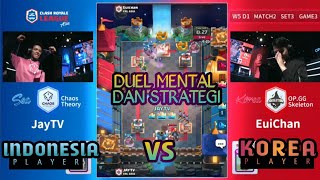 MATCH PERTAMA DI KOREA = COMEBACK ! ( JayTV ) Chaos Theory VS ( EuiChan ) OP.GG Skeleton - CRL Asia