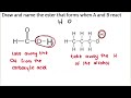 esters grade 12 chemistry naming and drawing esters activity