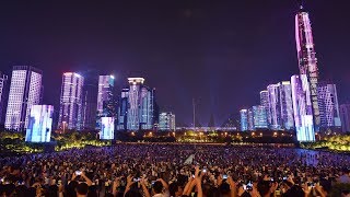 Shenzhen’s light show celebrates 40 years of reform and opening up