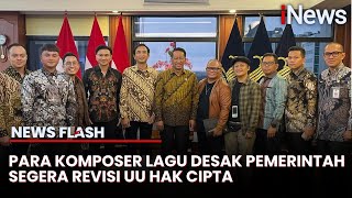 Desak Revisi UU Hak Cipta Segera Rampung, Piyu: demi Kesejahteraan Pencipta Lagu | News Flash