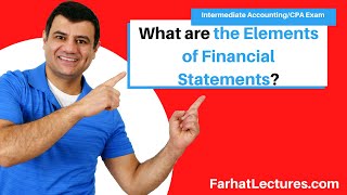 Elements of Financial Statements. Intermediate Accounting. CPA exam