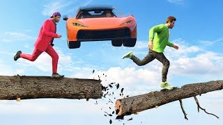 HOW DID HE SURVIVE THIS?! (GTA 5 Funny Moments)