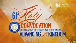 61st International Holy Convocation 2018 - Monday Morning - Bishop James Nelson, Jr.