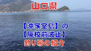 【沖家室島】の【廃校前波止】の釣り場紹介