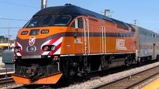 The mighty Metra P5 and K5LA horns on the Milwaukee West Line. 7/13/22