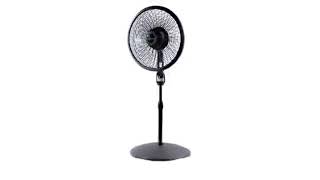 Lasko 1843 18″ Remote Control Cyclone Pedestal Fan with Built-in Timer, Black Features Oscil Reviews