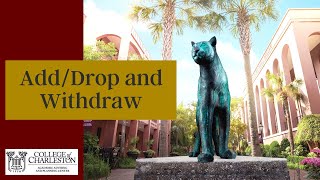 Add, Drop, and Withdraw From a Class