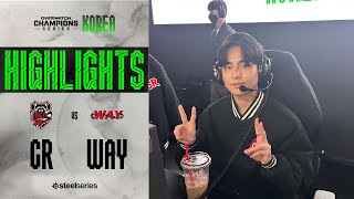 Crazy Raccoon 🆚 WAY OWCS KOREA 2025 Stage 1 HIGHLIGHTS