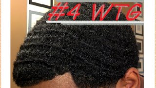 How To Cut Number #4 Guard WTG Waves Haircut Yourself