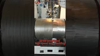 10 kW broadband high speed laser cladding