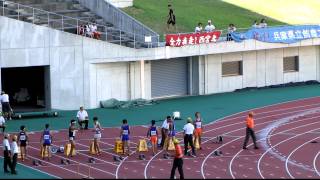 20120819_兵庫県高校ユース陸上_1年男子100m決勝