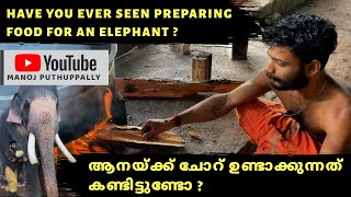 ആനയ്ക്ക് ചോറ് ഉണ്ടാക്കുന്നത് കണ്ടിട്ടുണ്ടോ ...?|Puthuppally Keshavan| Manoj Puthuppally