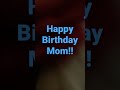 It’s my mom’s Birthday!!!!