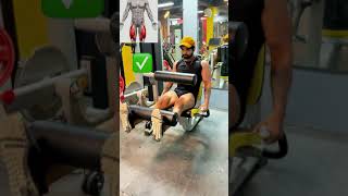 Gym Exercises (YOU'RE DOING WRONG!) | PART-35 #shorts #gym #mistakes