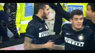 mauro icardi goal against juventus 06/01/15