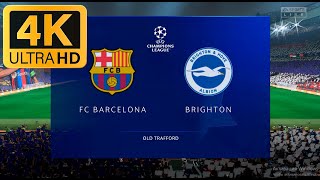 FIFA 23 - FC BARCELONA VS BRIGHTON - UEFA CHAMPIONS LEAGUE FINAL