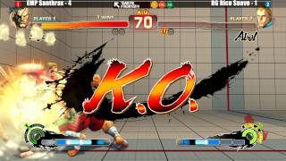 USF4 @ TKONY2014 - EMP Santhrax vs RG Rico Suave