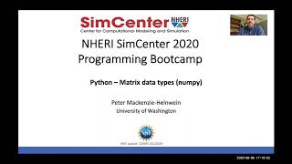 Python Quickstart Tutorial: Matrix Data Types