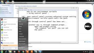 how to set environment variable to run java programs
