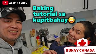 Nag-baking tutorial sa kapitbahay #buhaycanada  #canadavlogs