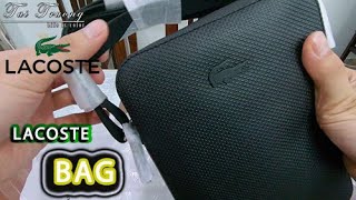 Lacoste Bag - Men’s Chantaco Soft Leather Vertical Bag | Tài Trương