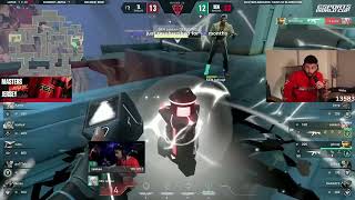 Tarik and Tenz Shocked Seeing Crazy OT Clutch from Sentinels Against Team Liquid