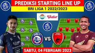 AREMA FC vs PSM Makassar - PREDIKSI STARTING LINE UP - PEKAN 22 BRI Liga 1 2023 - Live Indosiar