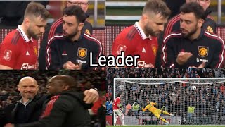 💥Respect!! Bruno motivated Man United players before penalty drama,Ten Hag happy with mentality